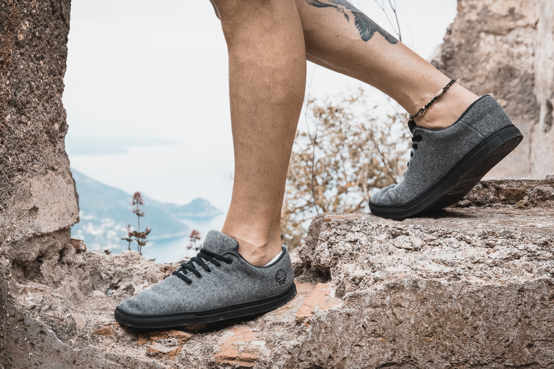 Baabuk, sneakers in lana