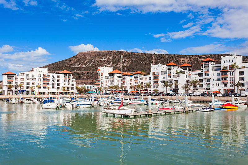 Agadir costa atlantica Marocco viaggio gruppo