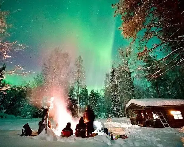 Lapponia: a caccia dell'aurora boreale