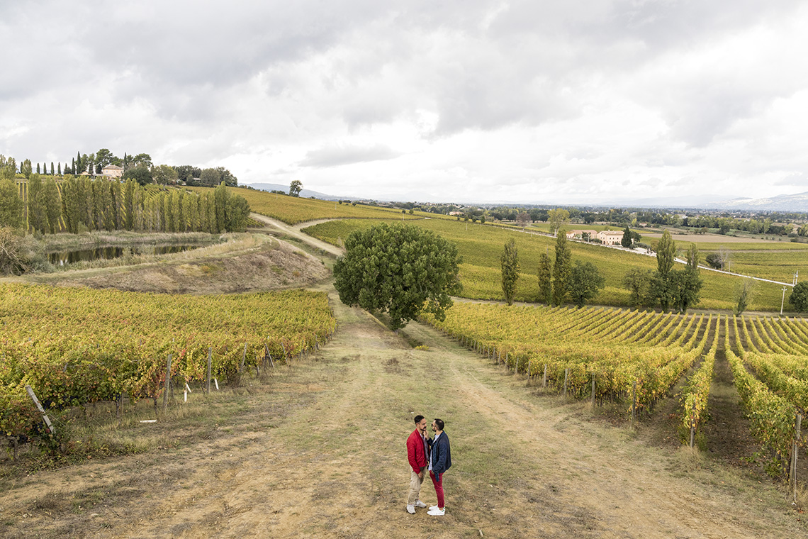 condividiamo il viaggio - Caprai Vigne Sagrantino
