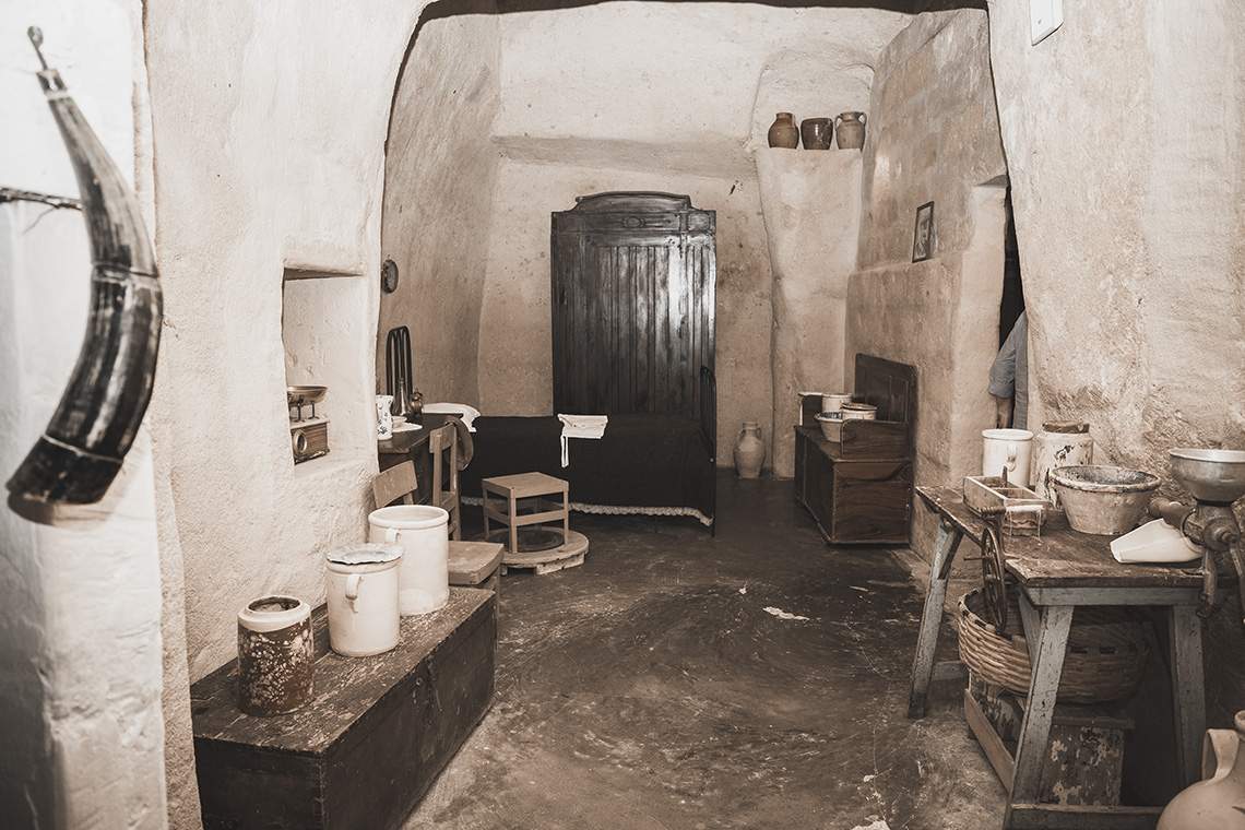 condividiamo il viaggio | matera sasso interno