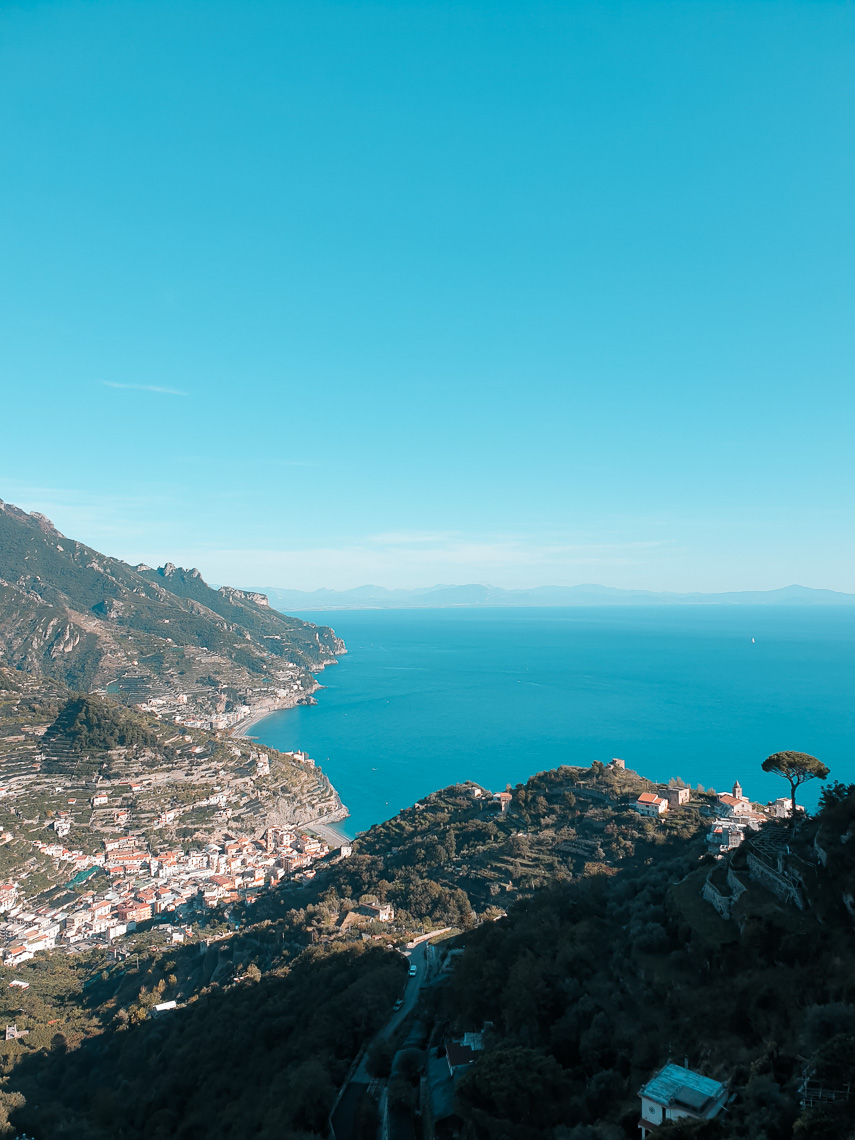 Vista sul golfo di Salerno da Ravello - Condividiamo il viaggio