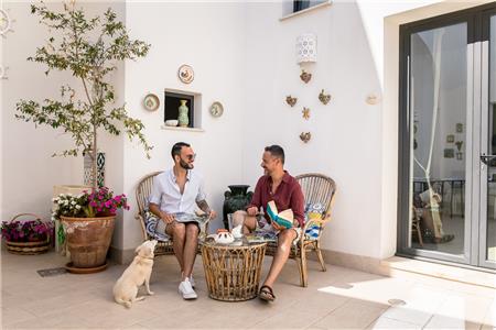 Masseria Palane - Cortile interno - Condividiamo il viaggio