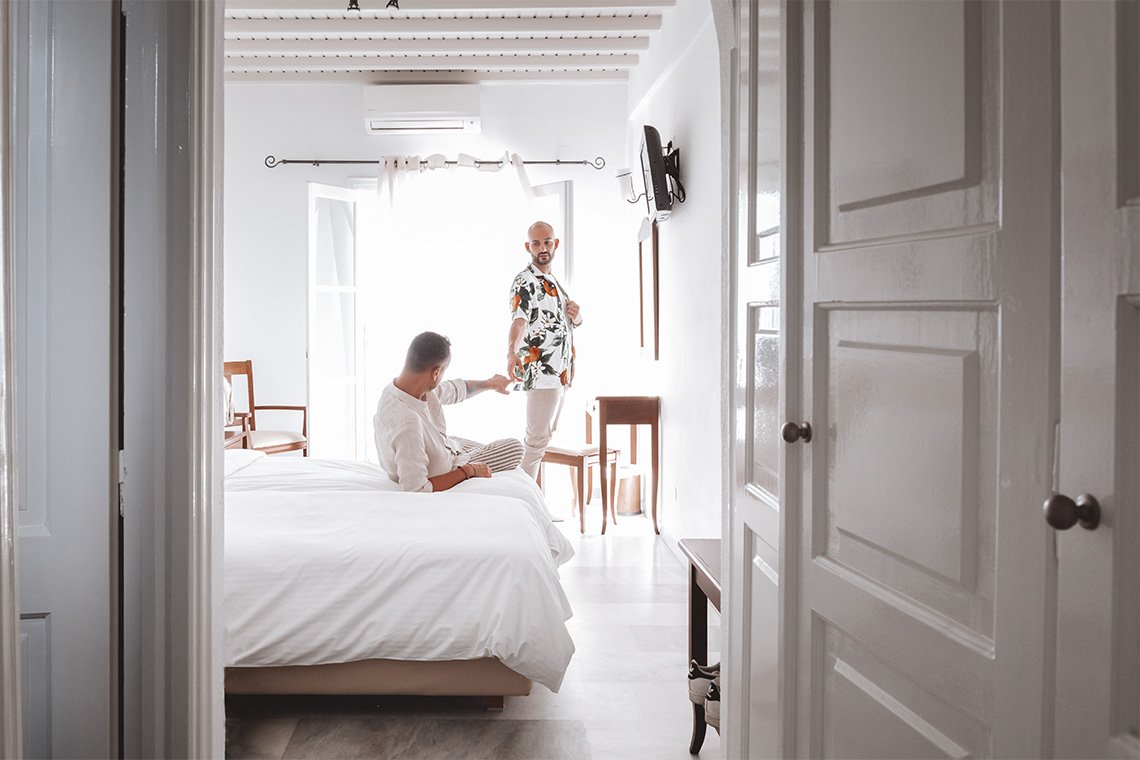 Preview estetica · bianco · luce mediterranea